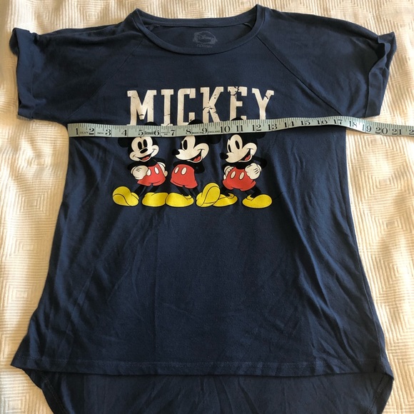 Disney Mickey Mouse HiLo Tee with cuffed sleeves - Picture 4 of 6